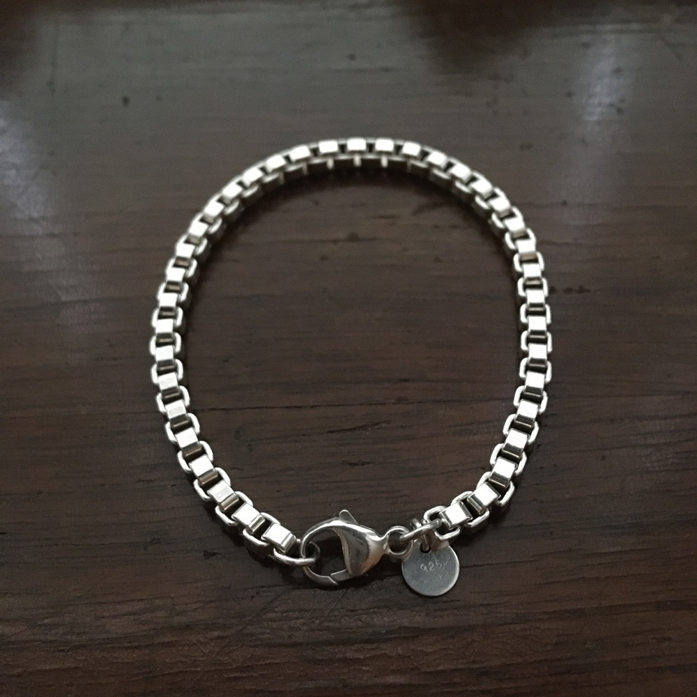 Tiffany and Co. Venetian Box Link Bracelet